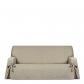 Housse de canap� avec des Rubans antitache 3 Places Beige Design Genna
