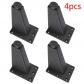 4 Pi�ces Pieds De Meubles En M�tal R�glables Canap� Lit Pieds De Meuble TV Pieds
