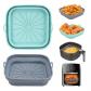 Moule Silicone Air Fryer, 2 Pi�ces Panier Moule pour Friteuse � Air Chaud R�u...
