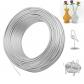 3mm x 30m Fil de bricolage, Fil en Aluminium pour La Fabrication de Bijoux, L...