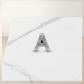PANDORA Silver 925-1000 Letter A Charm Pendant Alphabet New Authentic