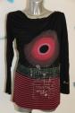 Sch�ner Pullover Ende Lang Kragen Drapiert D�sigual Gr��e L Perfekter Zustand