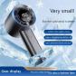 Mini ventilateur portable 100 vitesses affichage LED, ventilateur de bureau USB