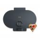 Gaufrier duo   SEVERIN   WA2118   1200 W   Formes de coeur   Revetement c�ramiqu
