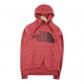 The North Face Felpa con cappuccio uomo The North Face rosso Taglia S #QWE4318