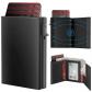 Portefeuille minimaliste mince pour hommes   �tui porte carte pop up RFID...