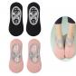 Chaussettes De Yoga 2 Paires, Taille 3538 Chaussetts Pilates en Coton Antid�r...