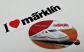 Lot 2 autocollant M�RKLIN : Technik erfahren & I Love M�rklin   TBE