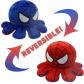 Peluche Reversible Avengers Iron Man ou Spiderman ou Batman Doudou Marvel