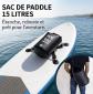 Sac �tanche 15L Fixation Paddle SUP Dry Bag PVC 500D Neuf