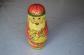 POUPEE RUSSE MATRYOSHKA HOMME VINTAGE 5 POUPEES BOIS PEINT