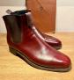 CHAUSSURES JM WESTON VINTAGE BOOTS �LASTIQUES LE CAMBRE CUIR BORDEAUX 8,5 D 42,5
