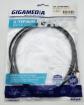 Cordon de brassage GIGAMEDIA CAT6A U-FTP LSOH 1,5 m Noir Neuf