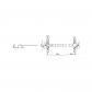 Entreba�lleur � cl� AIRLOCK pour fen�tre couleur nickel� SOCONA L4C