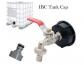 Robinet IBC S60x6 en Laiton Chrom�   Adaptateur Cuve Eau   Raccord Tuyau