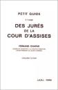 Guide a l'usage des jures de la cour d'assises 5e ed.(1980), Fernand C