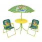 FUN HOUSE Jurassic Salon de jardin dinosaures   1 table 46 x o46 cm, 2 chaises
