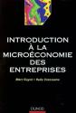 Introduction � la micro�conomie des entreprises, Marc Guyot