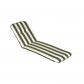 JARDIN PRIVE Coussin bain de soleil CANCALE Vert 184x59x5,5cm
