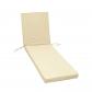 JARDIN PRIVE Coussin bain de soleil MONTE CARLO   185 x 55 x 6 cm   Ivoire