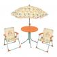 FUN HOUSE Fruity's Salon de jardin   1 table H.46 x �46 cm, 2 chaises