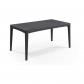 Table de jardin plateau latte   Dimensions : 160x90x74 cm   structure imitation