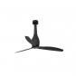 �co Ventilateur de plafond avec T�l�commande Eterfan DC Noir mat Fan Silencieux
