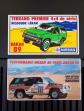 Lot 2 Autocollants Nissan Dessoude Paris Dakar 88 et 89