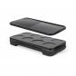 Appareil 2 en 1 crepiere et plancha grill   LIVOO   DOC349N   1500 W   8 mini cr