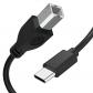 C�ble USB C MIDI pour Yamaha Casio Digital Piano MIDI Keyboard, contr�leur DJ
