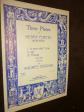 partitions guitare Purcell Three Pieces  Transcr. Andres S�govia  Colombia Music