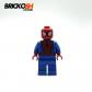 LEGO Minifigure sh0038 Spider Man Black Web Spider Man   Black Web Pattern