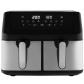 ProfiCook Friteuse � air chaud | Syst�me de pr�paration simultan�e | 9 litres...