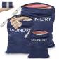 Lot de 3 Sac a Linge Sale, Pliables Sac Linge Sale Voyage Laundry Bag Wet Dry...