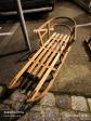 traineau ancienne luge alsacienne davos longueur 110 cm
