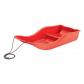 Luge neige en plastique rouge pour enfants   Mod�le Snow