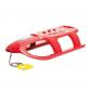 Luge tra�neau rouge avec patins en acier   Mod�le Bullet