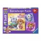 PAT' PATROUILLE Puzzles 3x49 pieces   Charmantes chiennes   Ravensburger   Lot