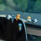6 Pcs D�coration Voiture Int�rieure Chat Mignon,Figurines en R�sine pour Tabl...