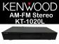 Kenwood AM FM stereo tuner KT 1020L   antenne RCA output L R System Control XS