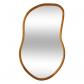Miroir Livia Forme Organique   Miroir Mural en Bois pour Chambre, Salon