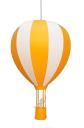 Lampe Suspension Chambre Enfant Montgolfi�re Mangue
