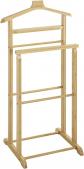 Valet de chambre en bambou naturel Porte v�tements en bambou   Dimensions: L 48