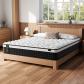 Patbrela Matelas 140x190 cm 21cm M�moire Forme Latex 7 Zones HR Hypoallerg�nique