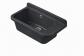 �vier Mural Utilitaire 60 cm PP Noir  Cuve Bac Poste d'eau Bonde inox Trop plein