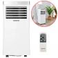 Climatiseur Mobile 10000 BTU 2930W Classe A Programmable D�shumidificateur