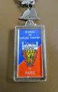 Ancien porte cl� Sapeurs Pompiers de Paris Casque R�giment Paris 12� Ann�es 60