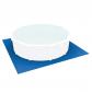 Tapis de sol protection piscine Bestway Tapis de sol 4.88   4.88m Bleu moyen 571