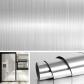Papier Adh�sif en Acier Inoxydable Effet Nickel Bross� de 40CM 5M Cr�dence Ad...