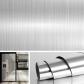 Papier Peint Adh�sif en Acier Inoxydable de 40CM 10M Effet Nickel Bross� Rev�...